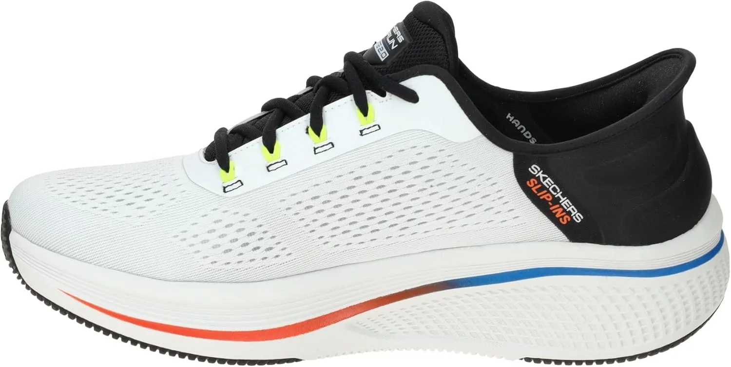 Мужские слипоны Skechers Hands Free: Go Run Elevate 2.0 Banyan Trainers, белый — фото 4