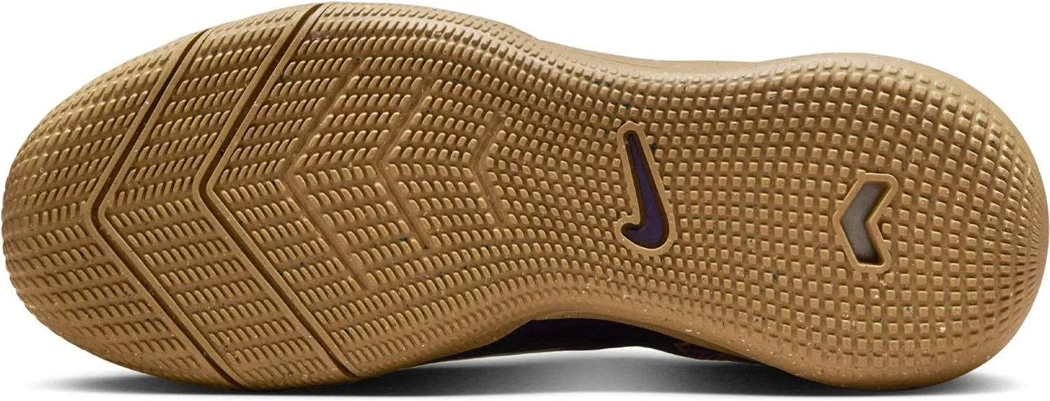 Детские футбольные бутсы Nike Jr. Mercurial Vapor 16 Academy Kylian Mbappé IC Low-Top для детей старшего возраста, Grand Purple Pale Ivory — фото 4