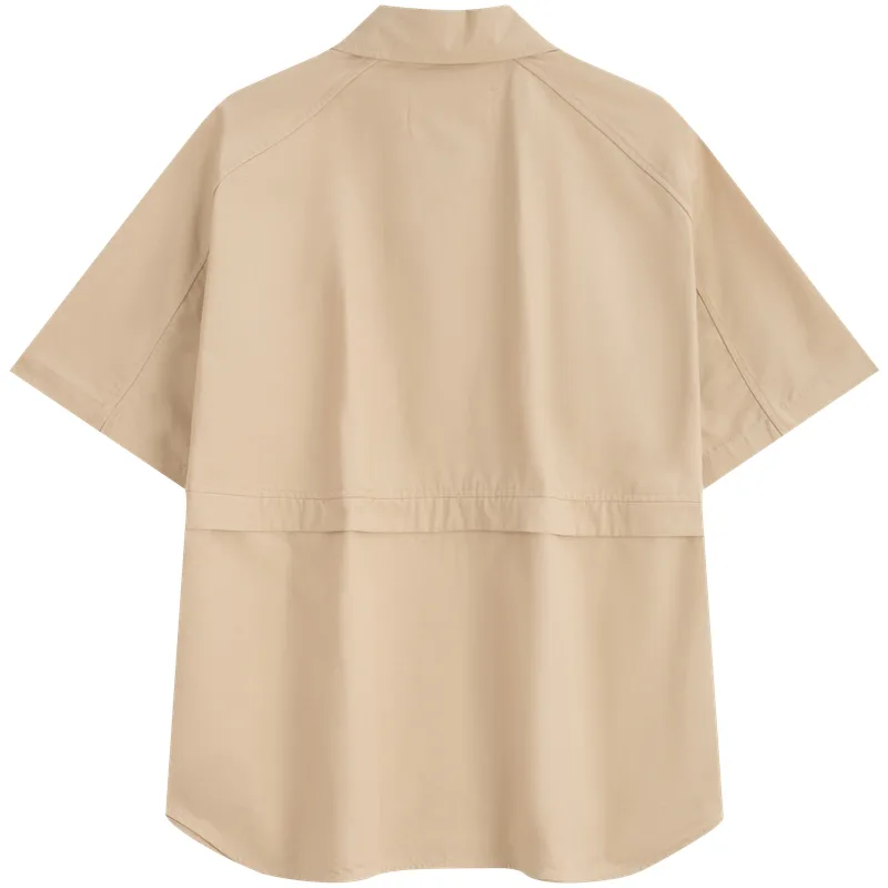 Calvin Klein Рубашка мужская RAE Khaki Lapel Moderate Workwear — фото 3