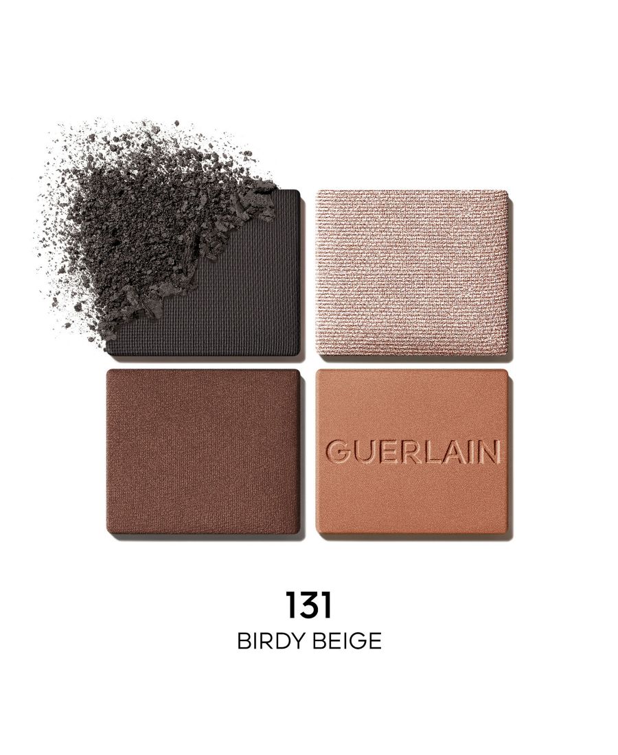 Лимитированная палетка теней для век Ombres G Quad GUERLAIN, цвет 131 birdy beige — фото 2