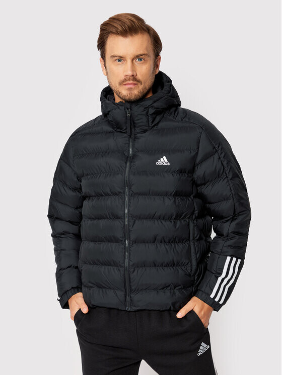

Пуховик стандартного кроя Adidas, черный