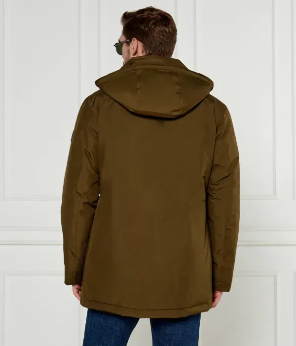 Куртка Осиас regular fit Boss Orange, оливково-зеленый — фото 4