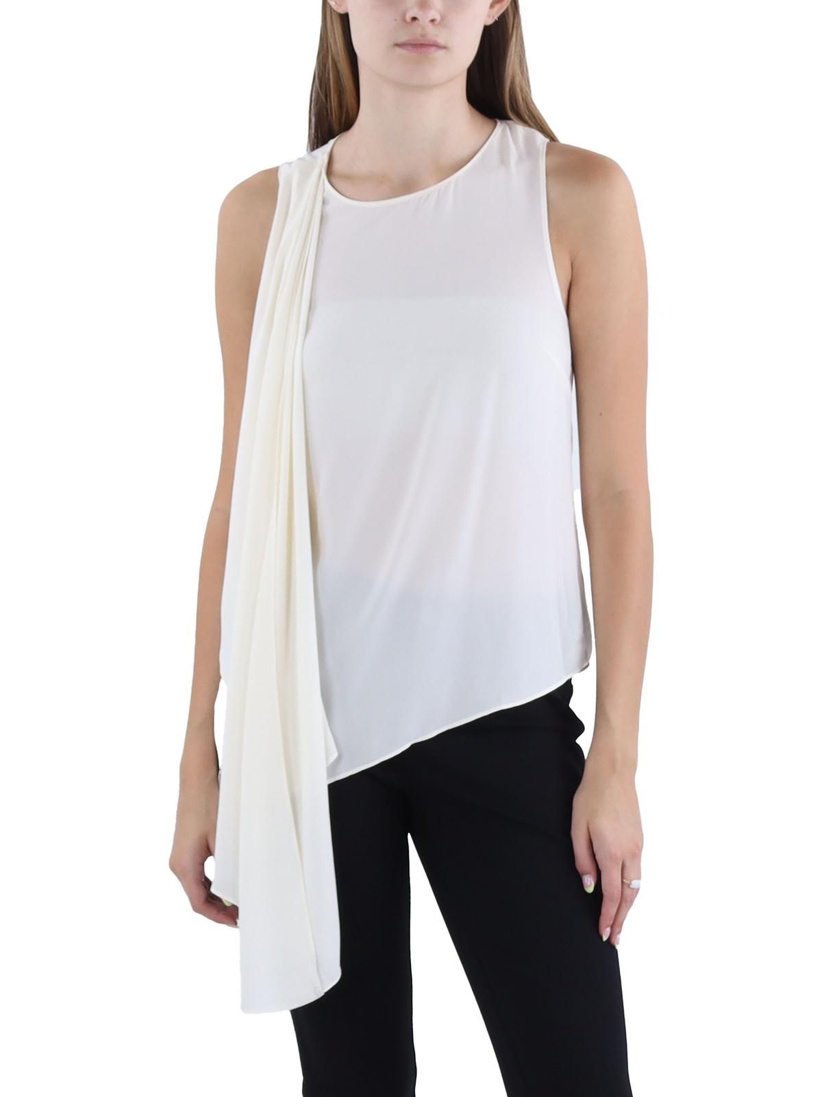 

Женский тканый топ-обертка Shell BCBGMAXAZRIA, цвет gardenia