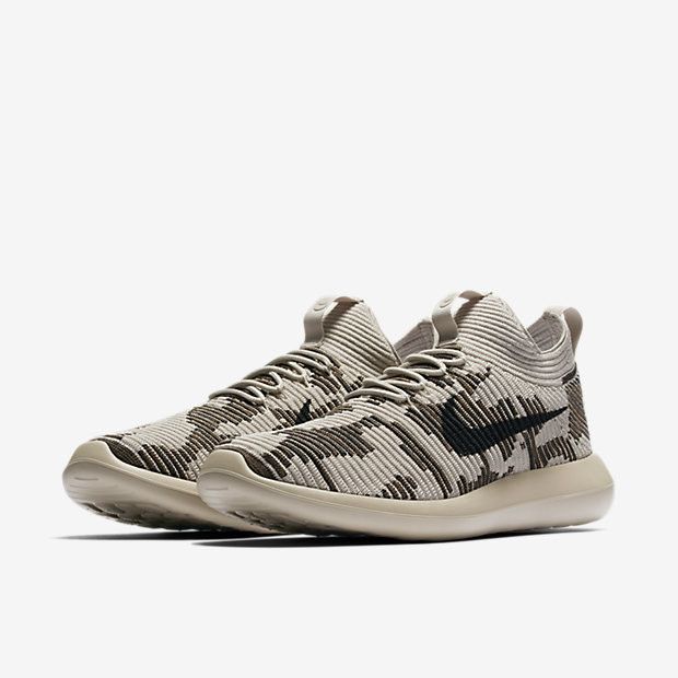 

Кроссовки NikeLab Roshe Two Flyknit V2, желто-коричневый