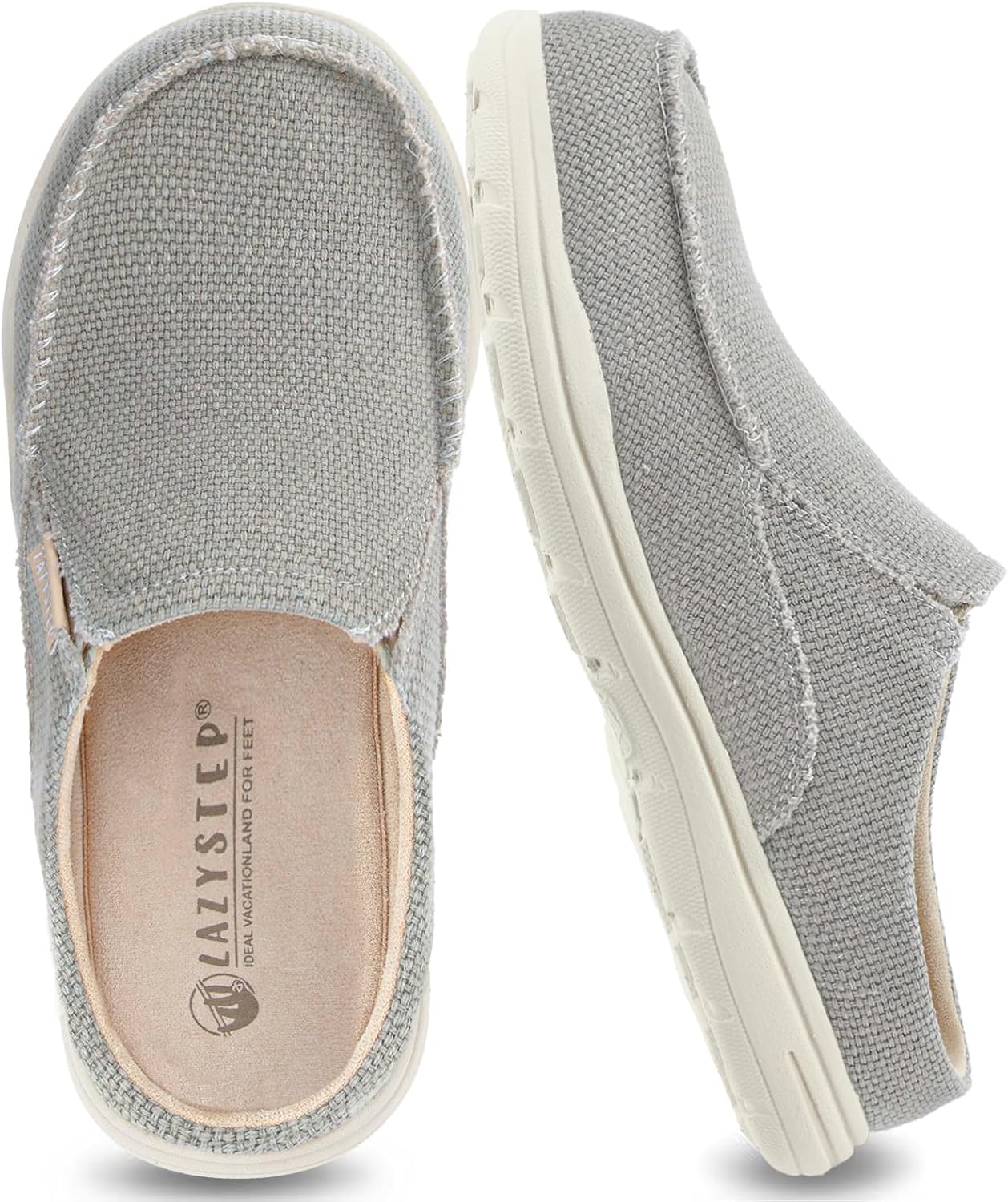 

Мужские мягкие сабо LazyStep McCoy, светло-серый