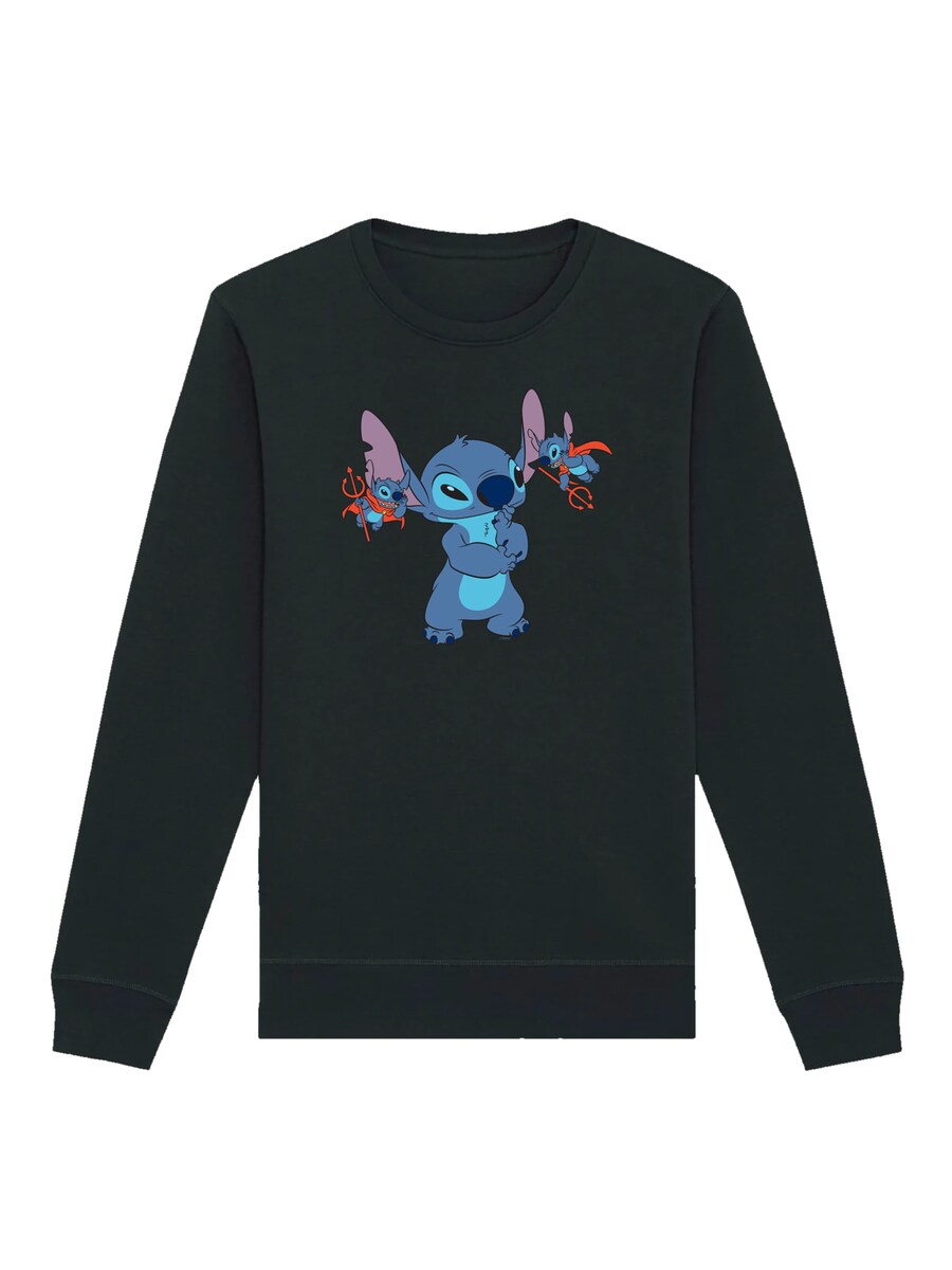 

Свитер F4NT4STIC Sweatshirt Disney Lilo und Stitch Little Devils, черный