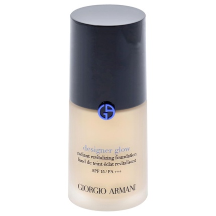 Дизайнерская тональная основа Glow Radiant Revitalizing Foundation SPF 15 PA Plus 300 мл для женщин Giorgio Armani — фото 2