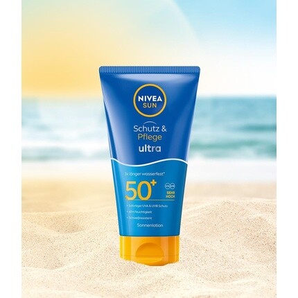 Nivea Увлажняющий солнцезащитный бальзам SPF 50+ 150 мл — фото 3