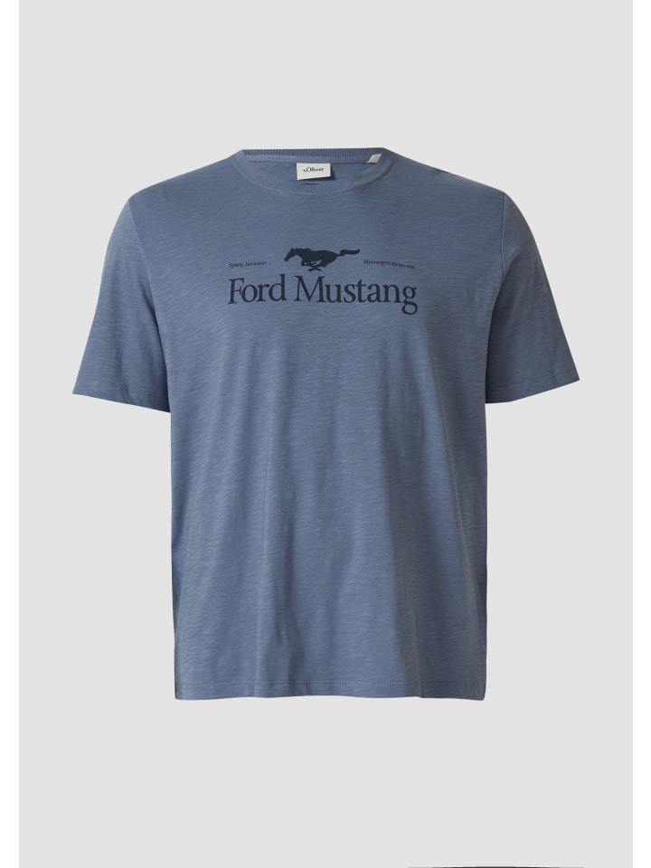 

Футболка цвета 53D4_бледно-голубой s.Oliver, Синий, Футболка цвета 53D4_бледно-голубой s.Oliver