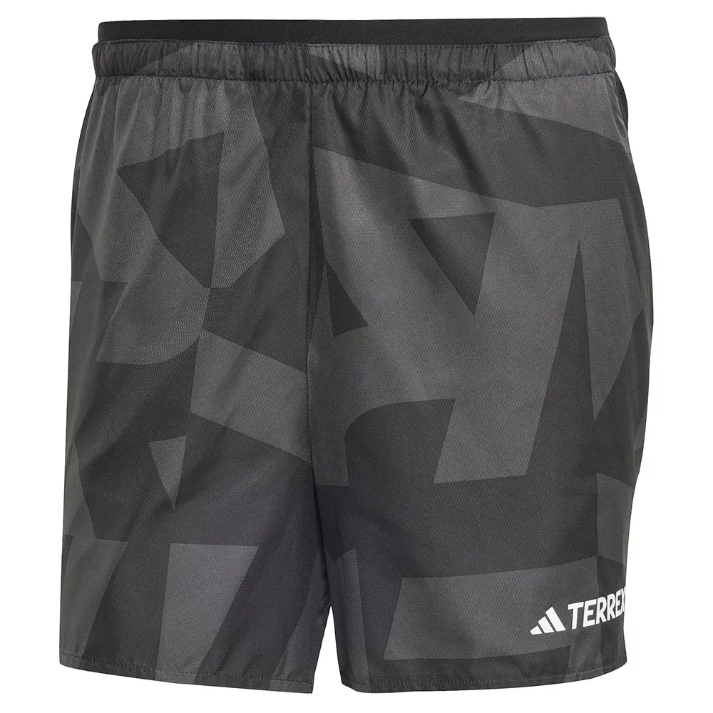 Шорты adidas Terrex Multi Light Printed 7´´, черный — фото 3
