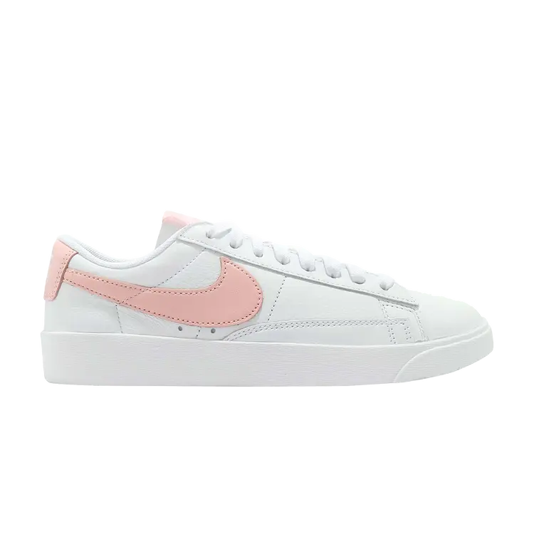 

Кроссовки Nike Wmns Blazer Low Leather 'Storm Pink', белый