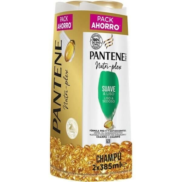 

Pantene Suave Y Liso Champú Lote 2 X 385 мл для женщин Inny Producent