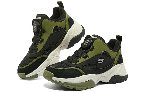 Кроссовки sport shoes 'olive black' Skechers, зеленый — фото 4