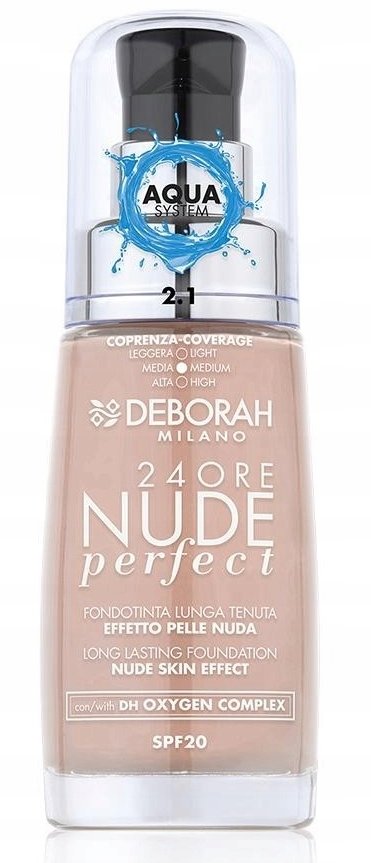 

FDT Liquido 24 Ore Perfect Nude 02.1 Makeup Foundation - Deborah