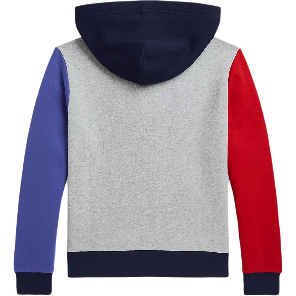 Толстовка fw25 детская Polo Ralph Lauren, серый — фото 3