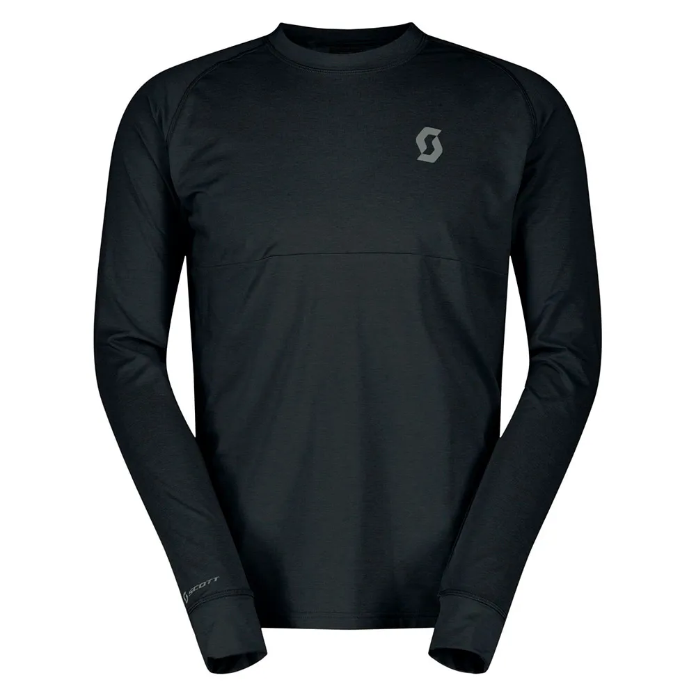 

Джерси с длинным рукавом Scott Trail Storm Warm Light, черный