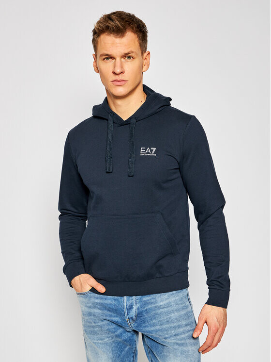 

Толстовка обычного кроя Ea7 Emporio Armani, синий