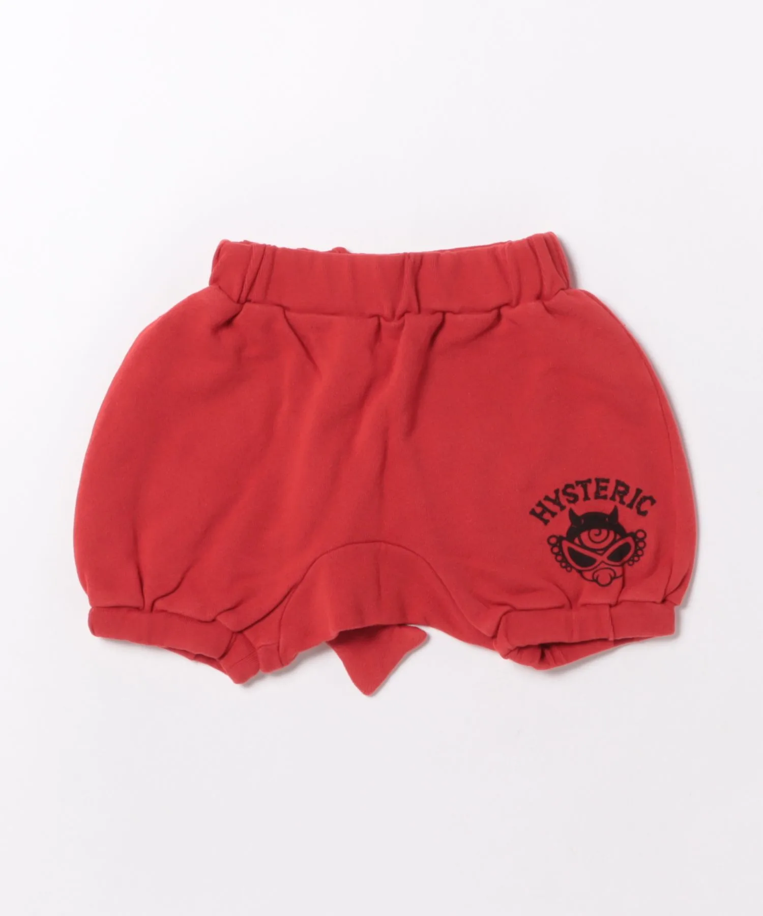 Детские штанишки-бумери HYSTERIC MINI DEVILKIN с хвостом красные