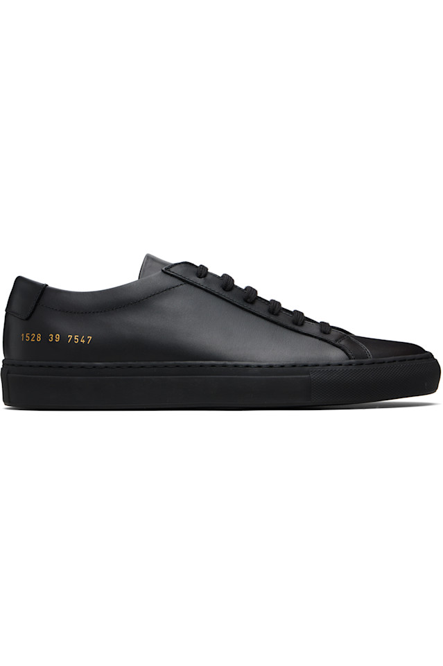 

Оригинальные низкие кроссовки Achilles Common Projects, черный