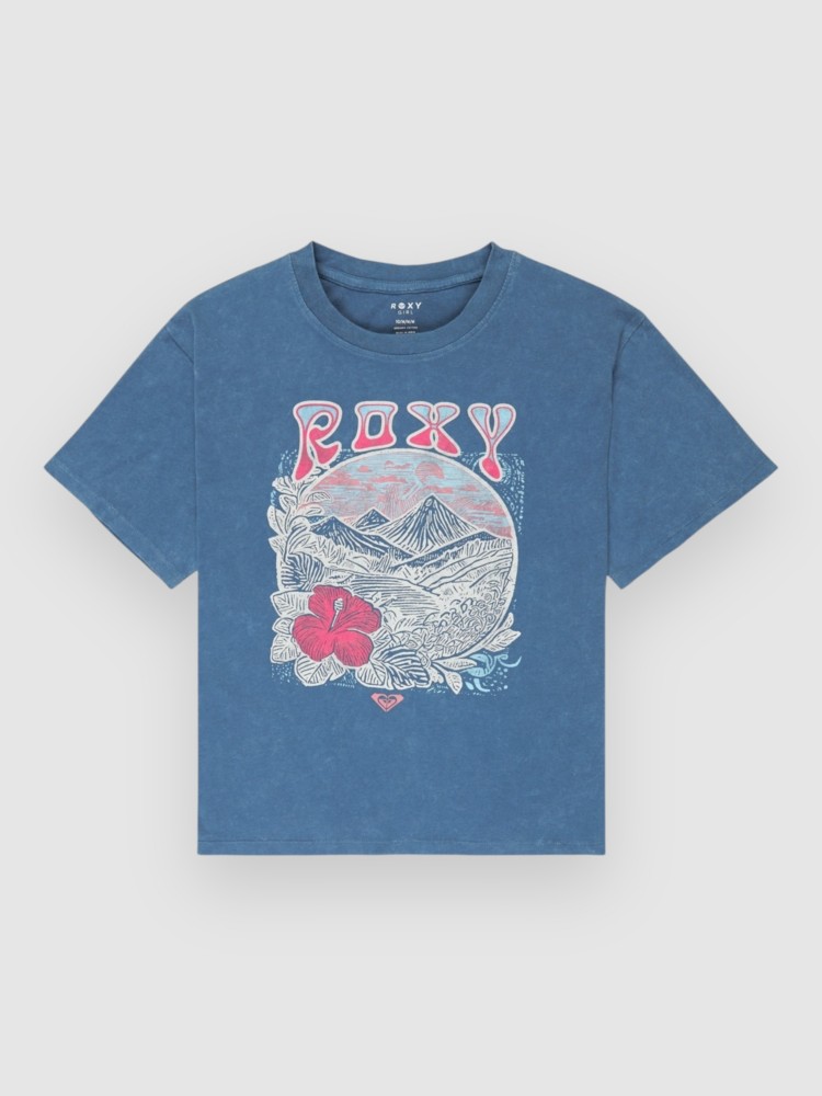 

Футболка Roxy Eveoversize Washed Kids T-Shirt, vintage indigo