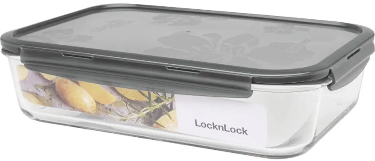 

Контейнер для хранения продуктов LOCK & LOCK "Boroseal", (1 шт.), квадратный 18,9х8,8х25,1 см, цвет transparent