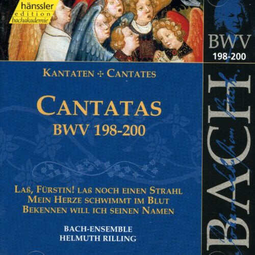 

CD диск Bach / Gachinger Kantorei / Rilling: Sacred Cantatas BWV 198-200