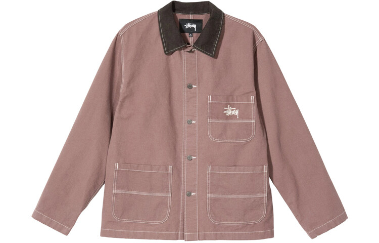 

Джинсовая куртка мужская Stussy, цвет Brandy