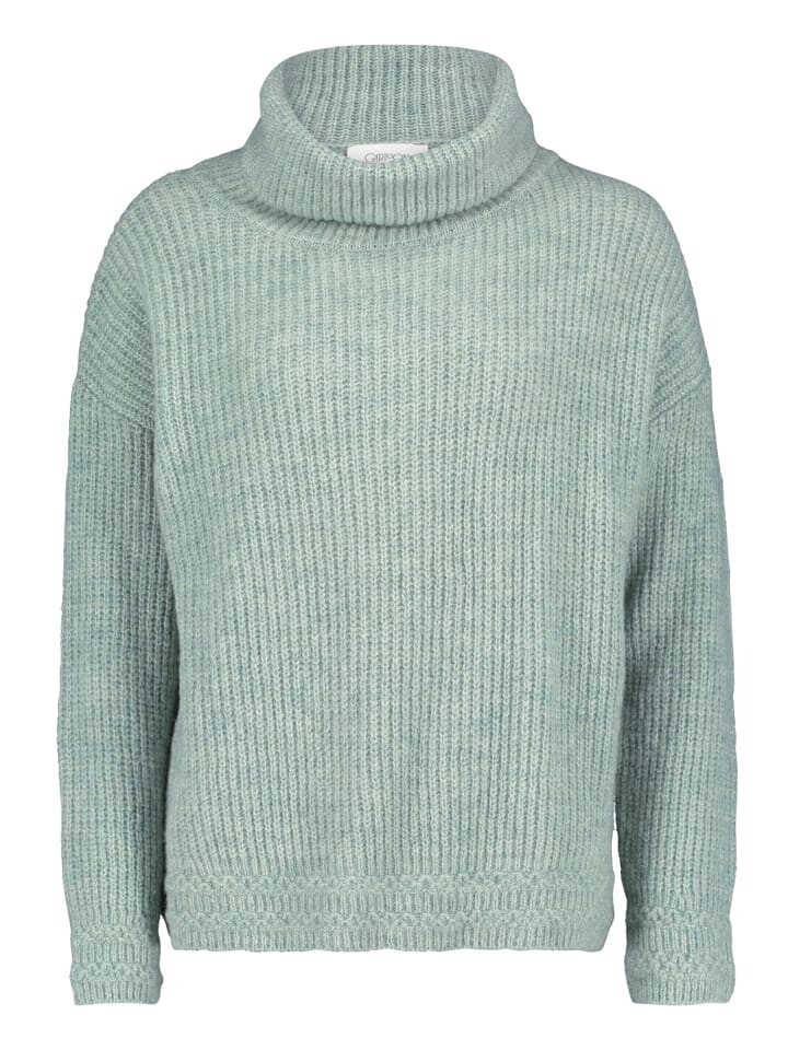 

Пуловер CARTOON Basic, цвет grey green melange