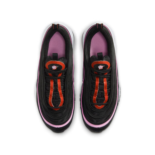 Кроссовки air max 97 'black pink rise picante red' Nike, черный — фото 4