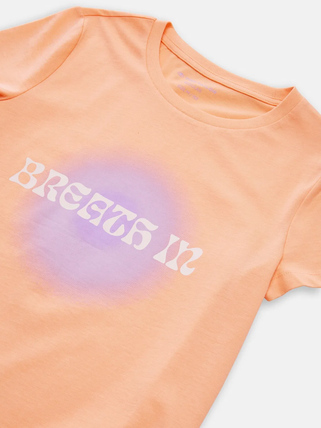 Футболка Tom Tailor, Pastel Orange — фото 4