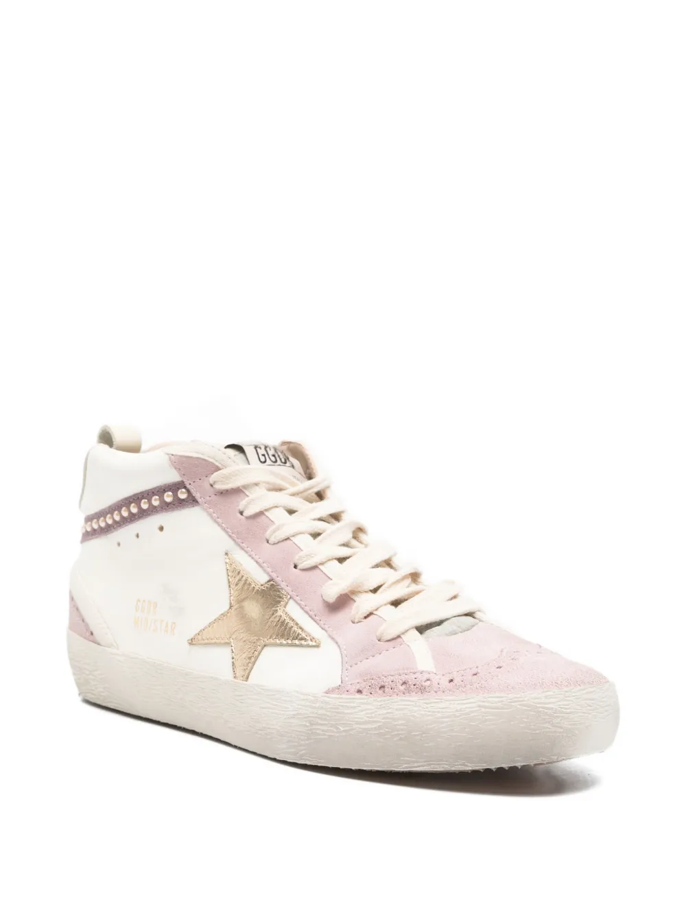 Кроссовки Mid Star Classic Golden Goose, бежевый — фото 2