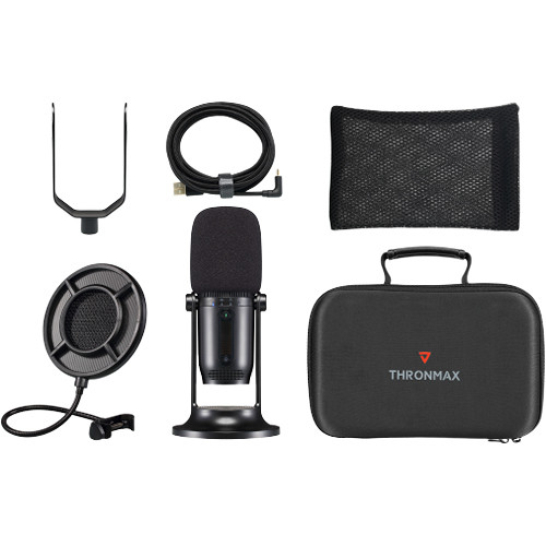 

Комплект USB-микрофона THRONMAX MDrill One Pro (черный как смоль)