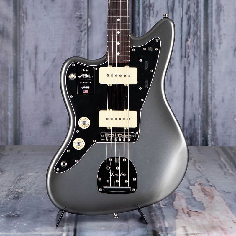 

Электрогитара Fender American Professional II Jazzmaster Left-Handed, Mercury
