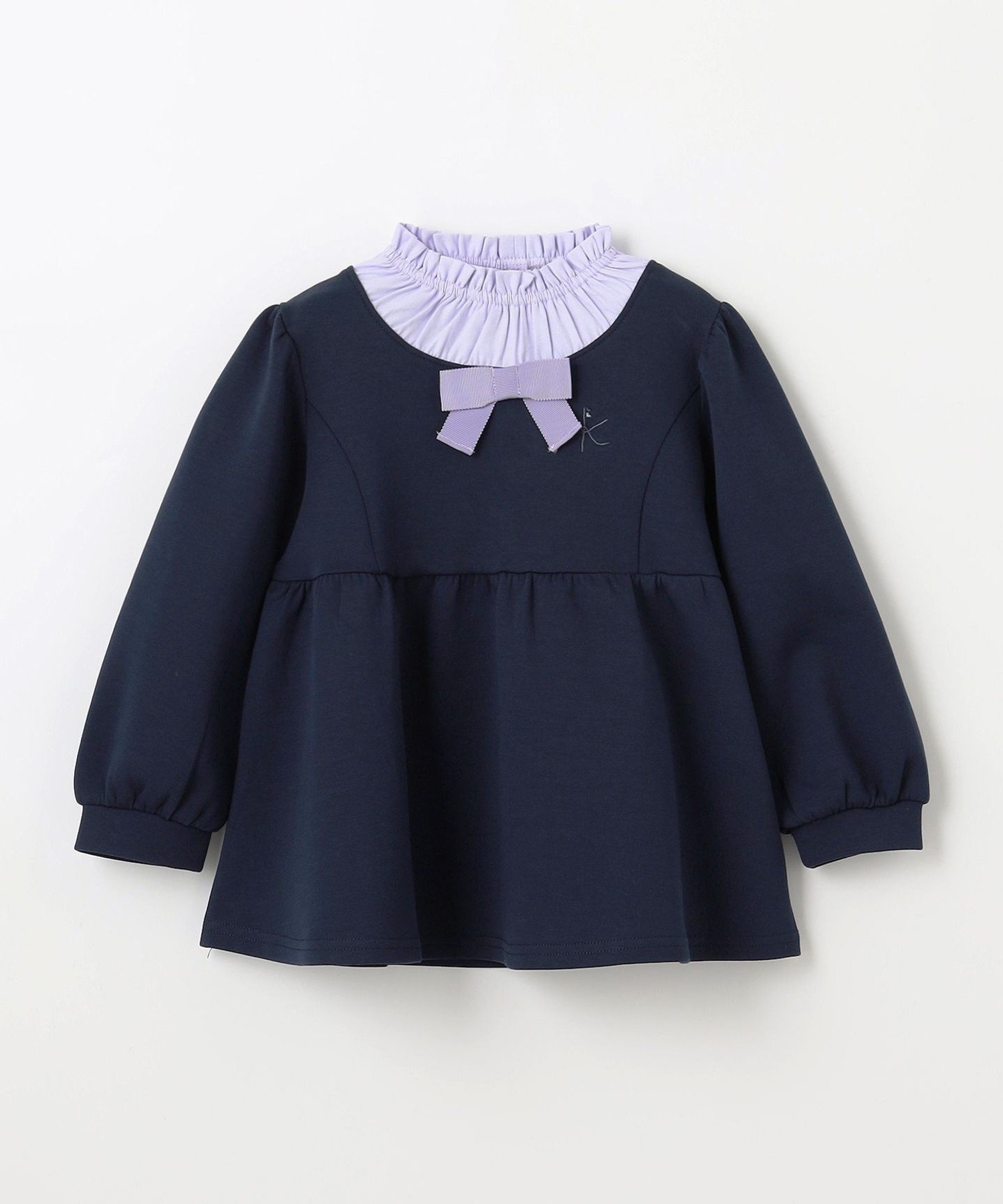 [110-140 см] Топ с бантом из ленты Kids Suite, Navy [075] — фото 4