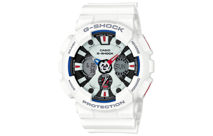 

Мужские черные часы GA-120TR-7A CASIO