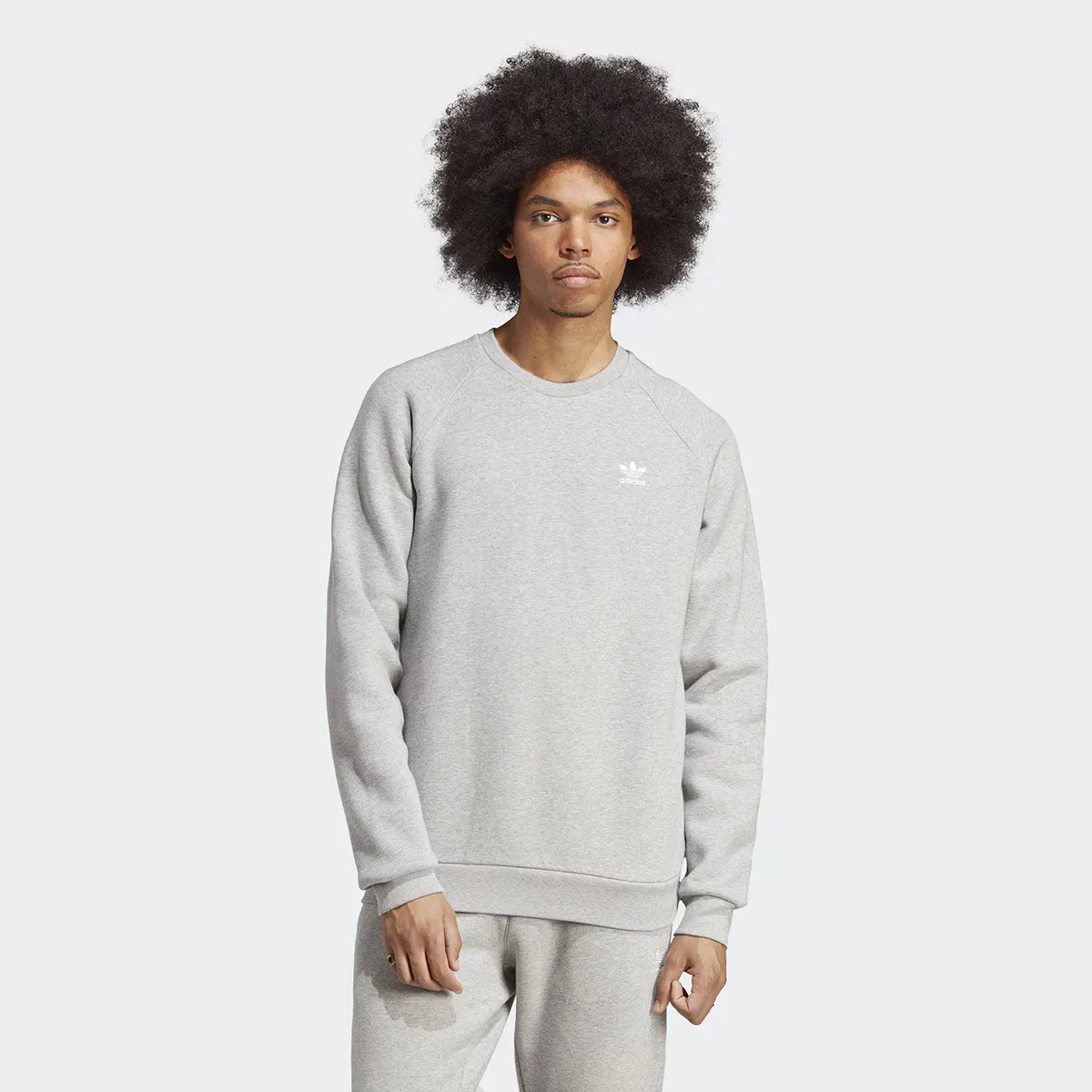 

Мужской свитшот Trefoil Essentials Adidas Originals, серый