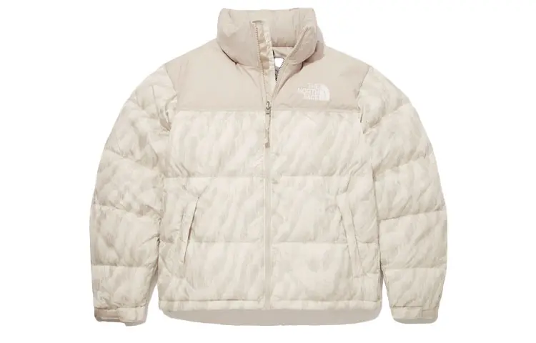 

Коллекция 1996 года, пуховик унисекс, цвет белый The North Face, кремовый
