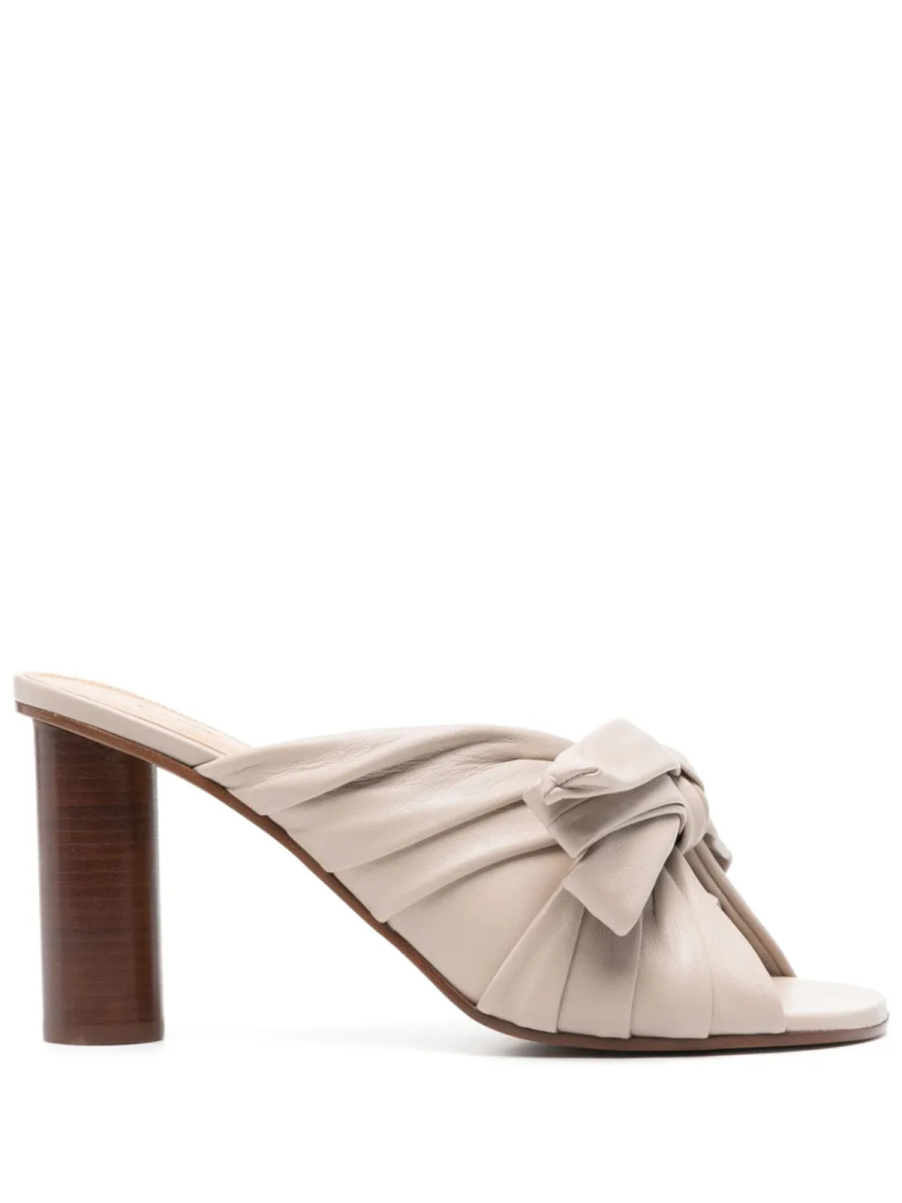 JW Anderson 95 мм носовые мюли, нейтральный