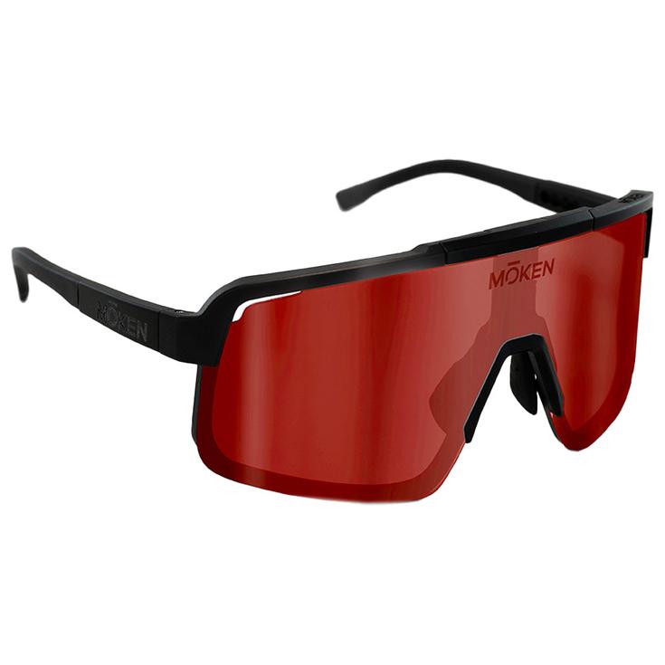 

Солнцезащитные очки kurtiss-dh черно-красные кат.3 + прозрачные кат.0 Moken Vision