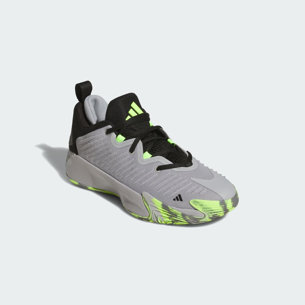 Кроссовки Adidas Initiation, цвет Grey Two/Core Black/Lucid Lemon — фото 4