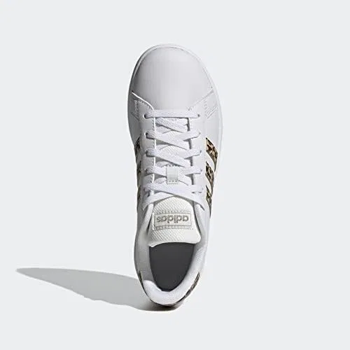 Кроссовки для мальчиков adidas, цвет White/White/White/Champagne Metallic — фото 3