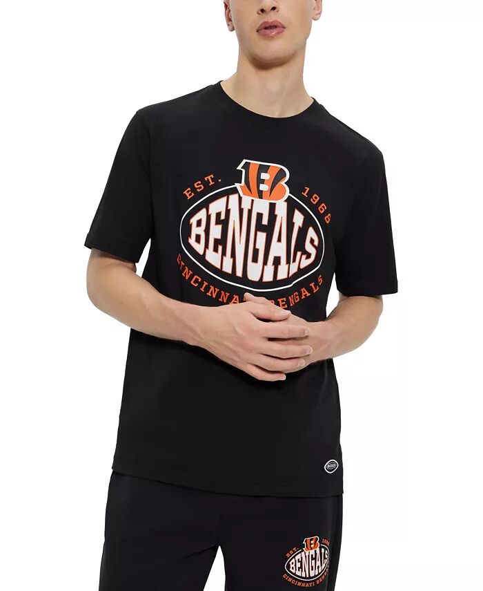 

Мужская футболка BOSS x NFL Cincinnati Bengals Hugo Boss, черный