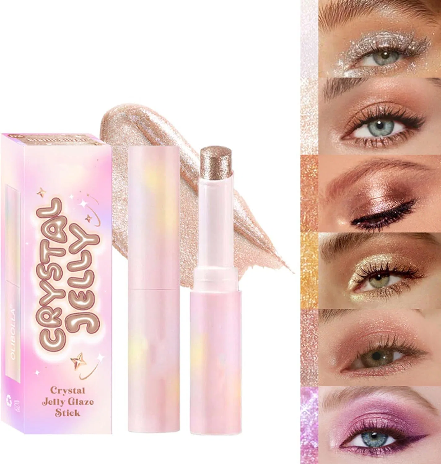 Тени для век Crystal Jelly Glaze Stick, Chiuk, 1 шт. — фото 2
