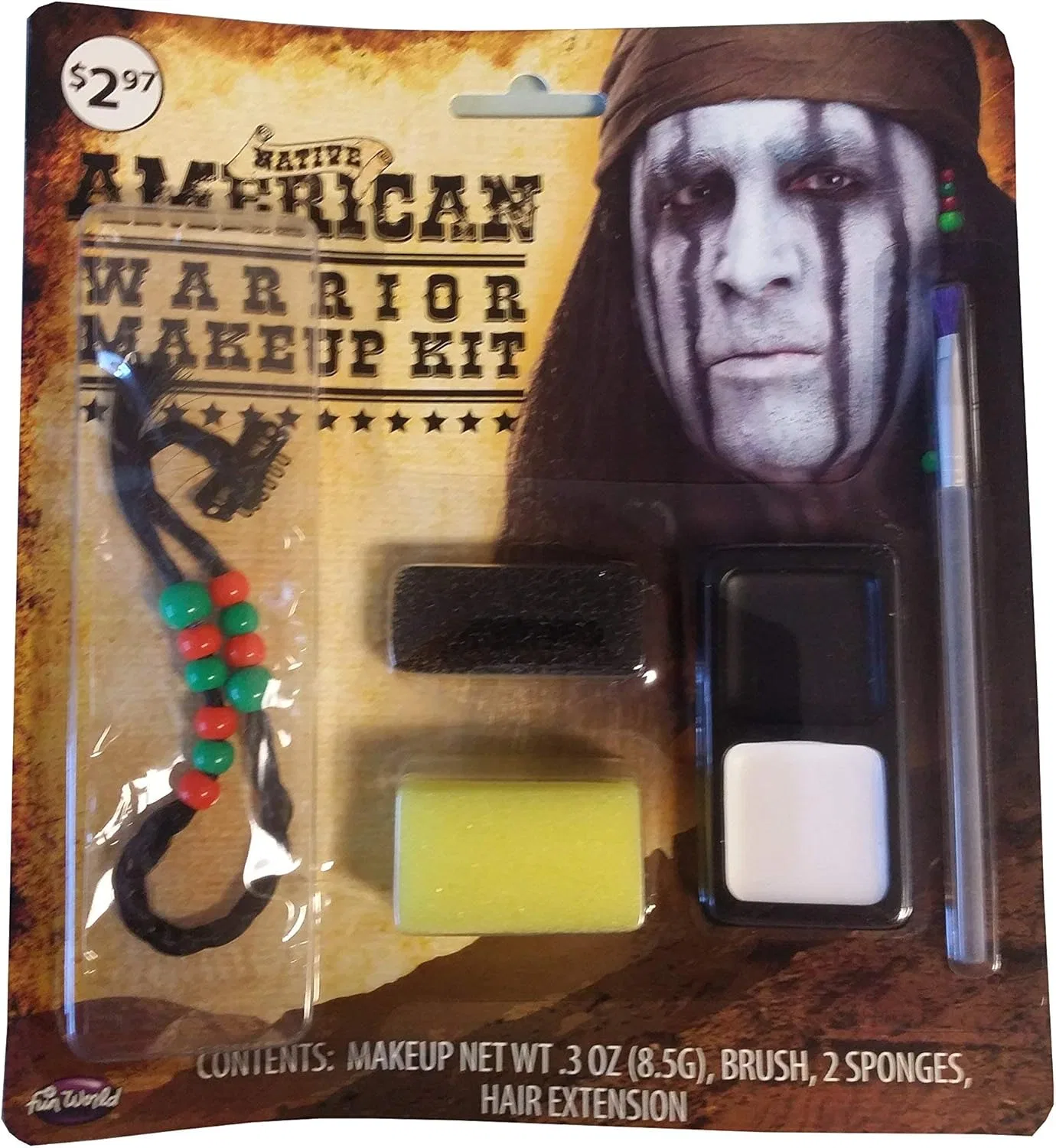 Набор косметики Native American Warrior Makeup Kit Easter Unlimited