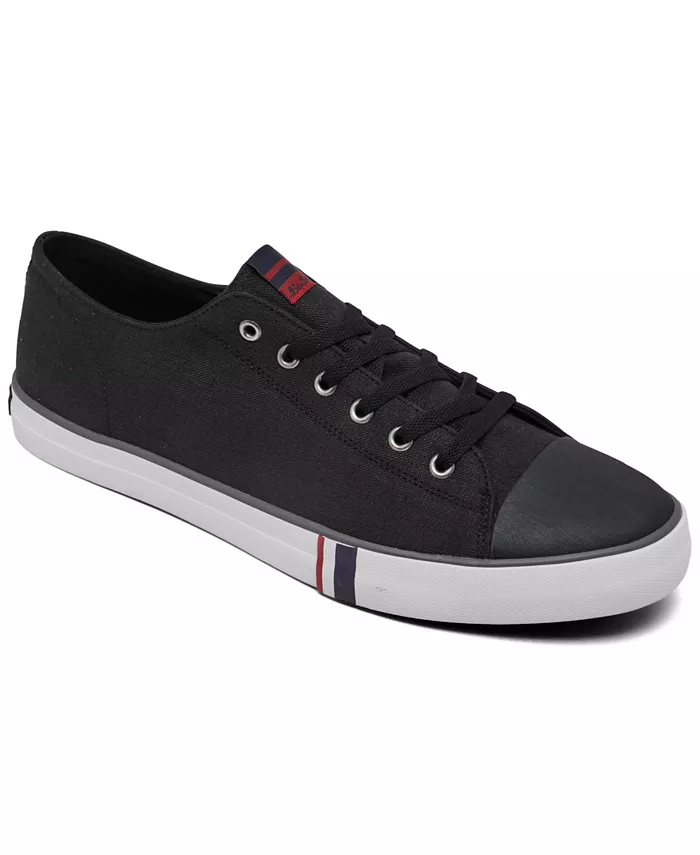 

Мужские повседневные кеды Hadley Low Canvas от Finish Line Ben Sherman, черный