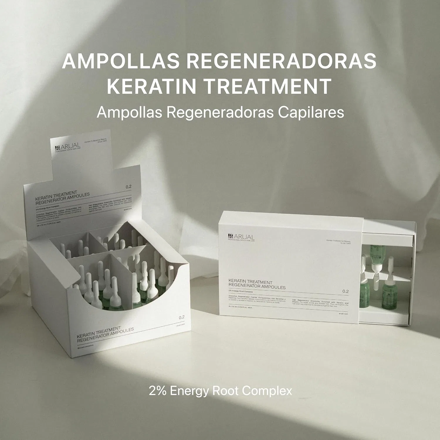 Ампулы для кератинового лечения Arual Keratin, 1 мл Arual — фото 2