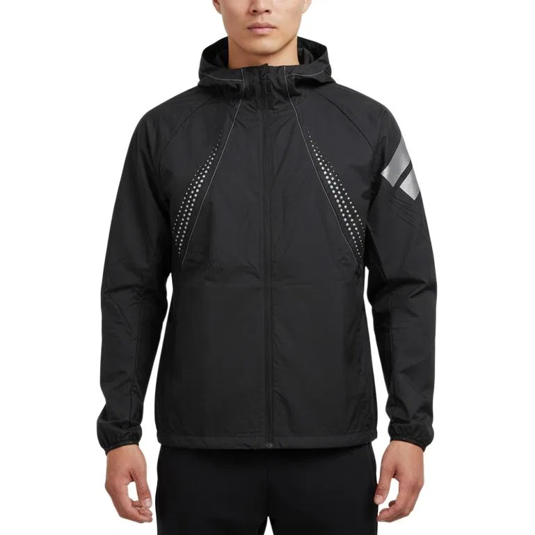 Куртка-бомбер Adidas Fos Hooded Black