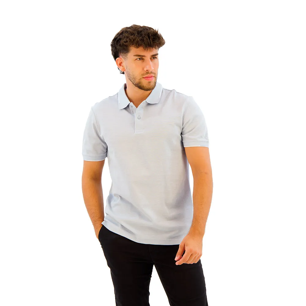 

Поло с коротким рукавом Calvin Klein Oxford, синий