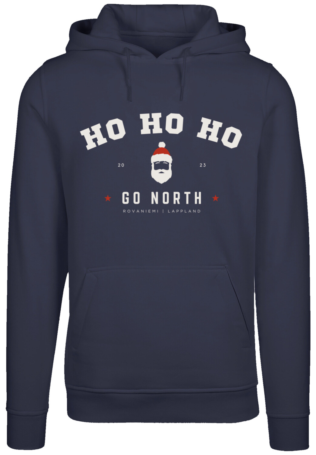 

Свитер F4NT4STIC Hoodie Ho Ho Ho Santa Weihnachten Ho Ho Ho Santa Weihnachten, темно-синий