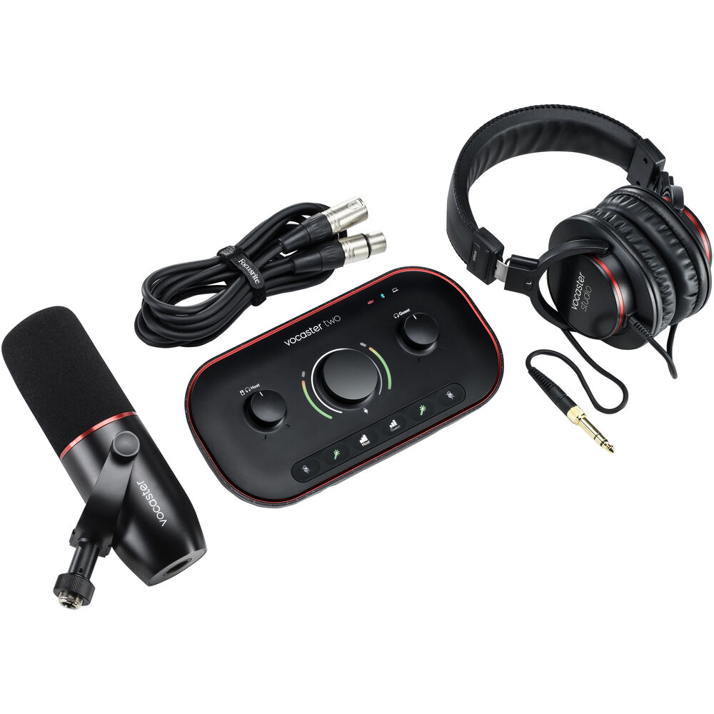 

Комплект для подкастинга Focusrite Vocaster Two Studio на 1 человека